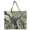 Zipper Large Tote Bag 