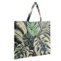 Zipper Large Tote Bag 