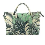 Abstract Art Tropical Leaves Carry-on Travel Shoulder Bag