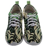 Abstract Art Tropical Leaves Mens Athletic Shoes