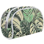 Abstract Art Tropical Leaves Make Up Case (Large)