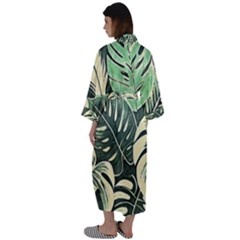 Maxi Satin Kimono 