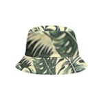 Abstract Art Tropical Leaves Inside Out Bucket Hat (Kids)