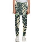 Abstract Art Tropical Leaves Kids  Skirted Pants