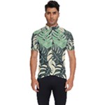 Abstract Art Tropical Leaves Men s Short Sleeve Cycling Jersey