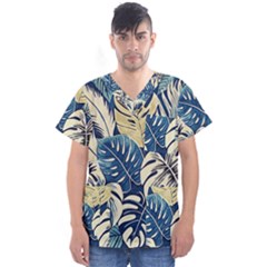 Men s V-Neck Scrub Top 