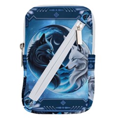 Awesome Wolves Belt Pouch Bag (Small) from ArtsNow.com