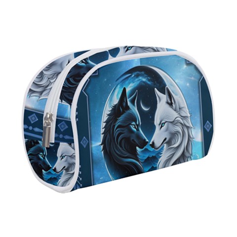 Awesome Wolves Make Up Case (Small) from ArtsNow.com