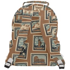 Rounded Multi Pocket Backpack 