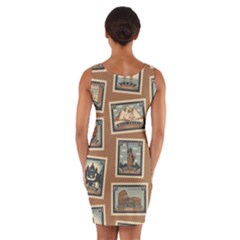 Wrap Front Bodycon Dress 