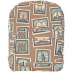 Retro Postage Seamless Pattern Full Print Backpack