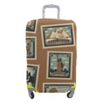 Retro Postage Seamless Pattern Luggage Cover (Small)