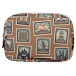 Retro Postage Seamless Pattern Make Up Pouch (Small)