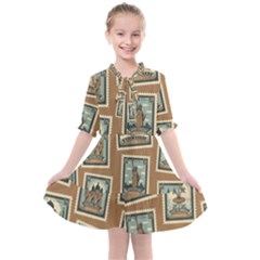 Kids  All Frills Chiffon Dress 