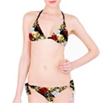 Roses Seamless Pattern Floral Classic Bikini Set