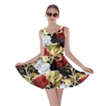 Roses Seamless Pattern Floral Skater Dress