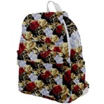 Roses Seamless Pattern Floral Top Flap Backpack