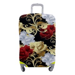 Roses Seamless Pattern Floral Luggage Cover (Small) from ArtsNow.com