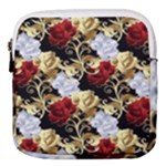 Roses Seamless Pattern Floral Mini Square Pouch