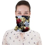 Roses Seamless Pattern Floral Face Covering Bandana (Adult)