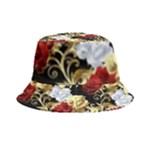 Roses Seamless Pattern Floral Inside Out Bucket Hat