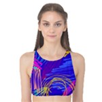 Seamless Vintage Pattern Retro 80s Or 90s Style Abstract Tank Bikini Top