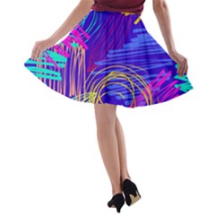 A-line Skater Skirt 