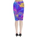 Midi Wrap Pencil Skirt 