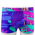 Seamless Vintage Pattern Retro 80s Or 90s Style Abstract Men s Boxer Briefs