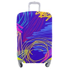 Seamless Vintage Pattern Retro 80s Or 90s Style Abstract Luggage Cover (Medium) from ArtsNow.com