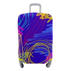 Seamless Vintage Pattern Retro 80s Or 90s Style Abstract Luggage Cover (Small) from ArtsNow.com