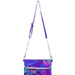 Seamless Vintage Pattern Retro 80s Or 90s Style Abstract Mini Crossbody Handbag