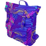 Seamless Vintage Pattern Retro 80s Or 90s Style Abstract Buckle Up Backpack