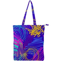 Double Zip Up Tote Bag 