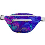 Seamless Vintage Pattern Retro 80s Or 90s Style Abstract Fanny Pack