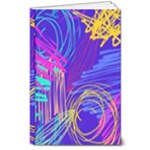 Seamless Vintage Pattern Retro 80s Or 90s Style Abstract 8  x 10  Hardcover Notebook