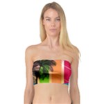 Digital Graphic Clip Art Beach Bandeau Top