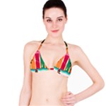 Digital Graphic Clip Art Beach Classic Bikini Top