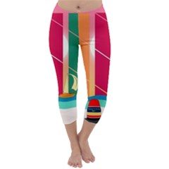 Capri Winter Leggings  Front