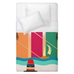 Digital Graphic Clip Art Beach Duvet Cover (Single Size)