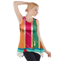 Side Drop Tank Tunic 