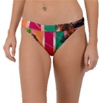 Digital Graphic Clip Art Beach Band Bikini Bottoms