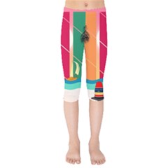 Kids  Capri Leggings  