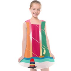 Kids  Cross Back Dress 