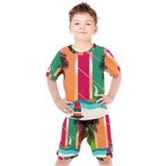 Kids  T-Shirt and Shorts Set 