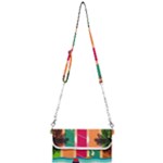 Digital Graphic Clip Art Beach Mini Crossbody Handbag