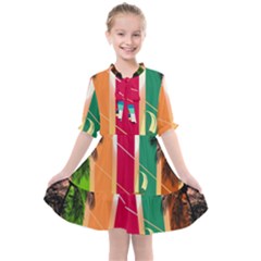 Kids  All Frills Chiffon Dress 