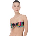 Digital Graphic Clip Art Beach Classic Bandeau Bikini Top 