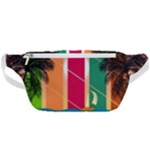 Digital Graphic Clip Art Beach Waist Bag 