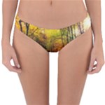 Forest Woods Autumn Nature Reversible Hipster Bikini Bottoms